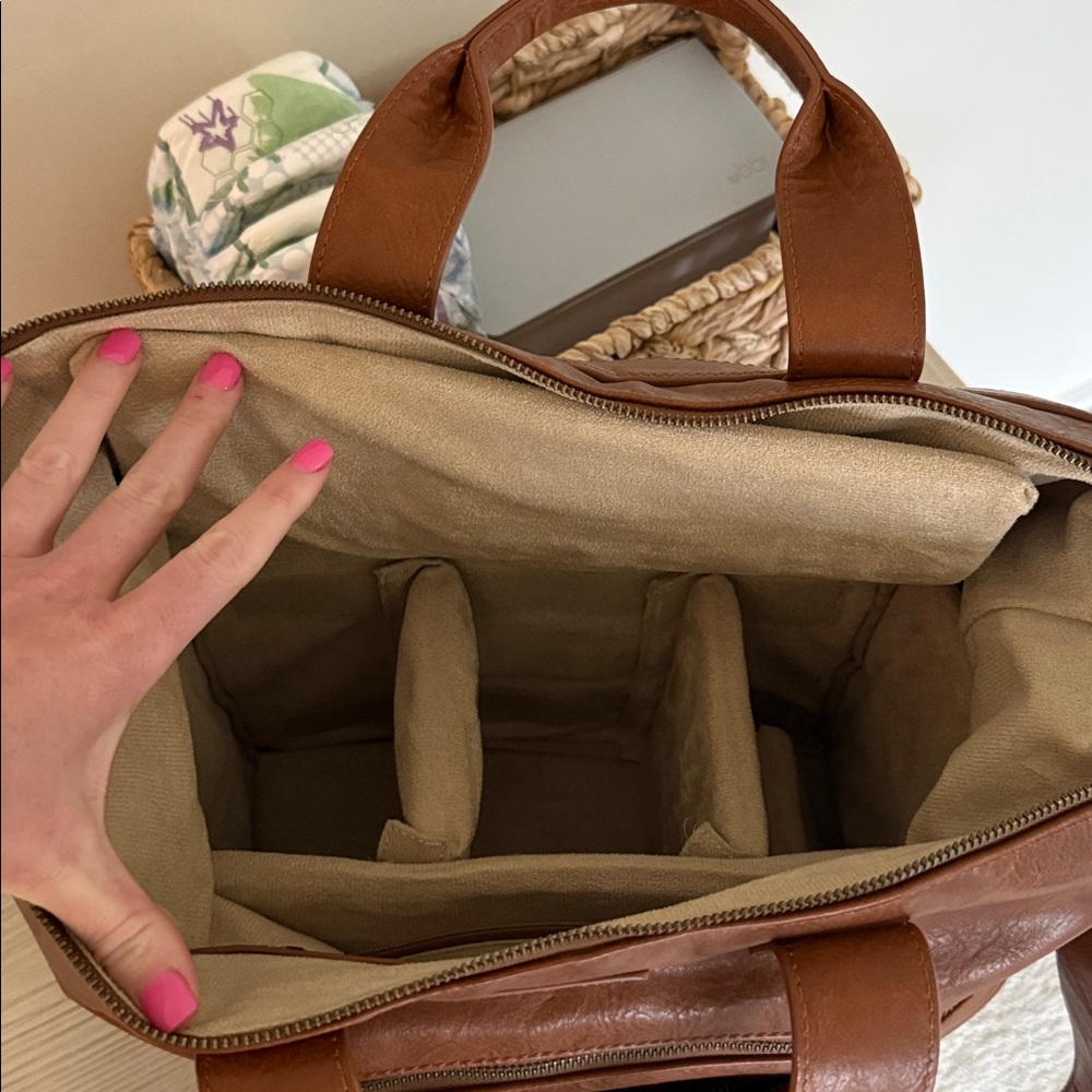 Kindly Camera Bag “Courtney” full size in brown - Picture 11 of 14